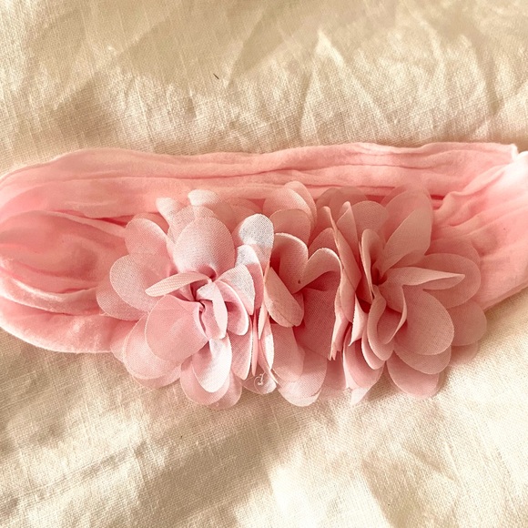Floral Pink Kids Headbands - Picture 5 of 12